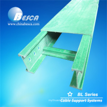 Safe Flame Retardant and fire resistant cable tray with flame retardants FRP Cable Tray